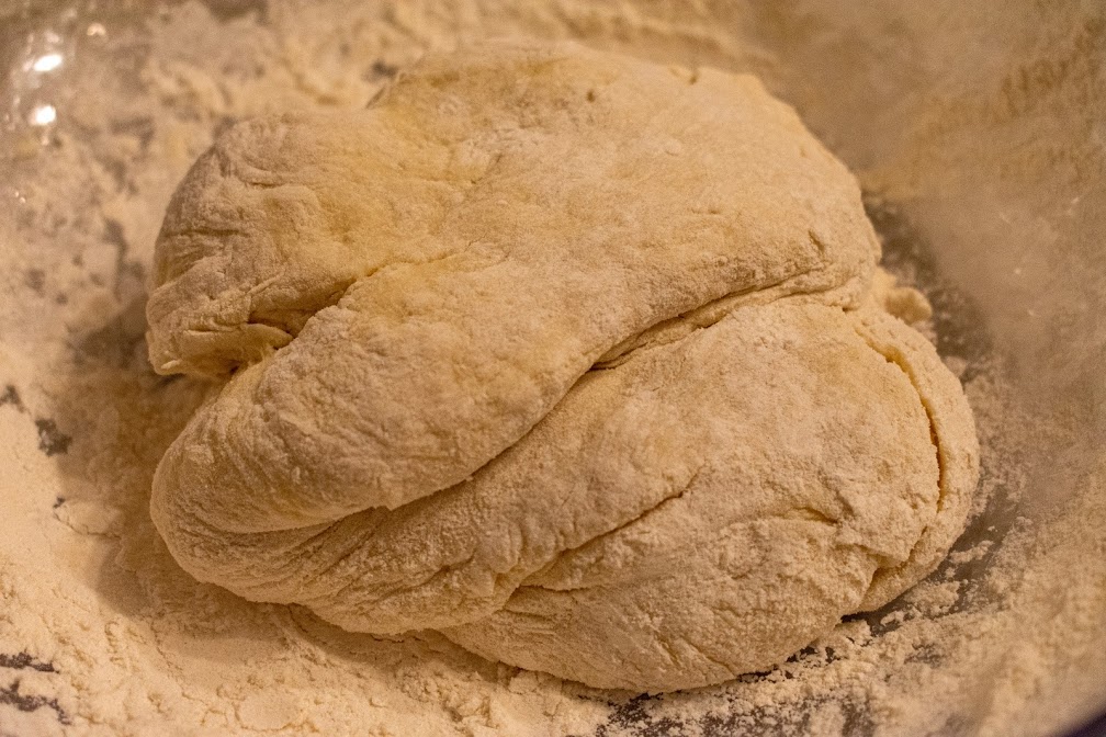 Chicken paprikash with spaetzle