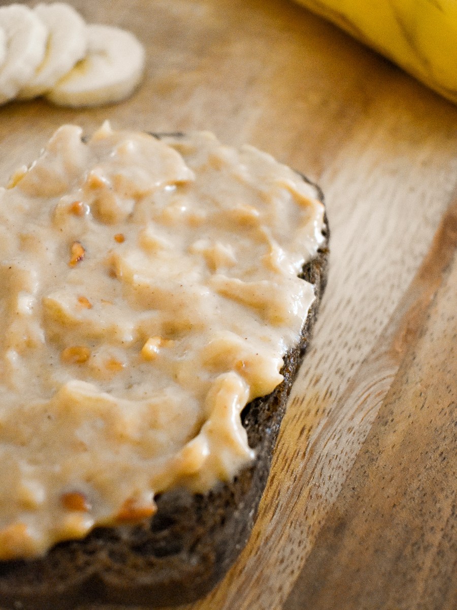 Banana Mash Toast