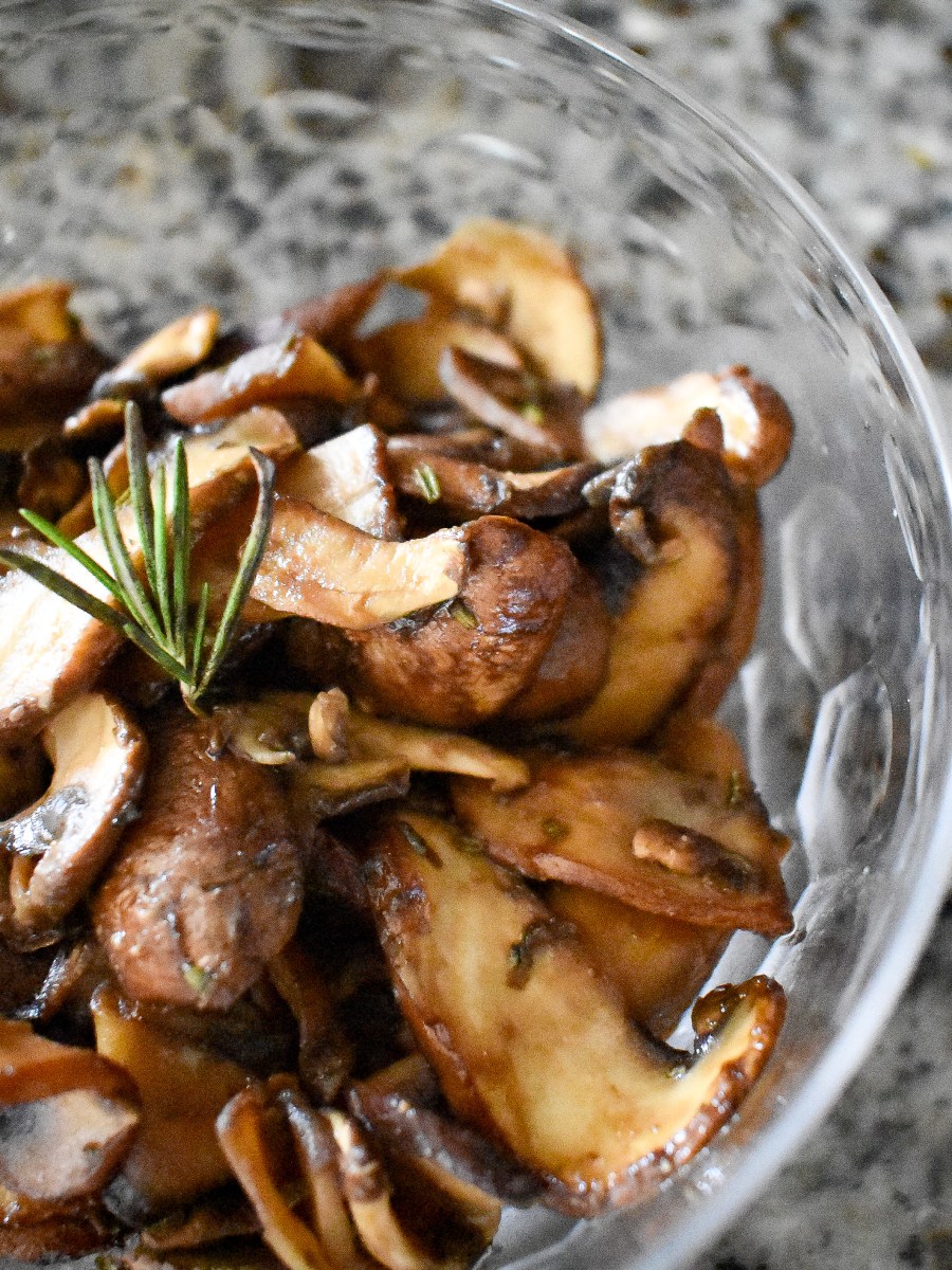 Maple Miso Mushrooms