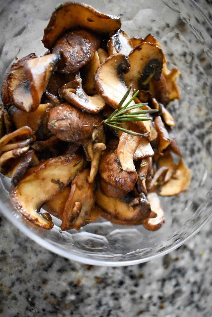 Maple Miso Mushrooms