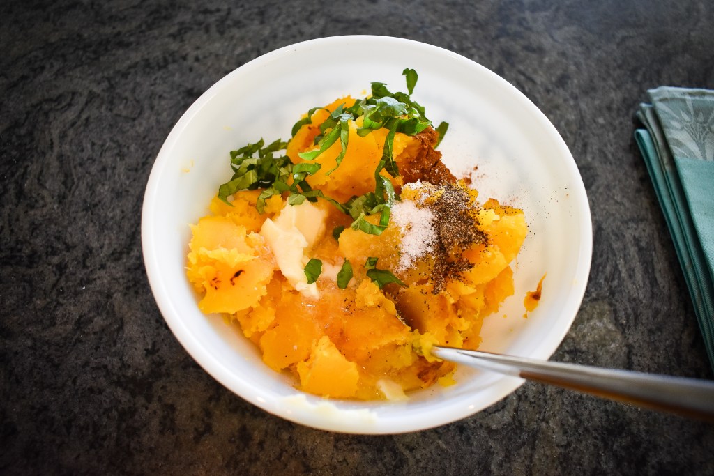 Mashed Roasted Butternut Squash