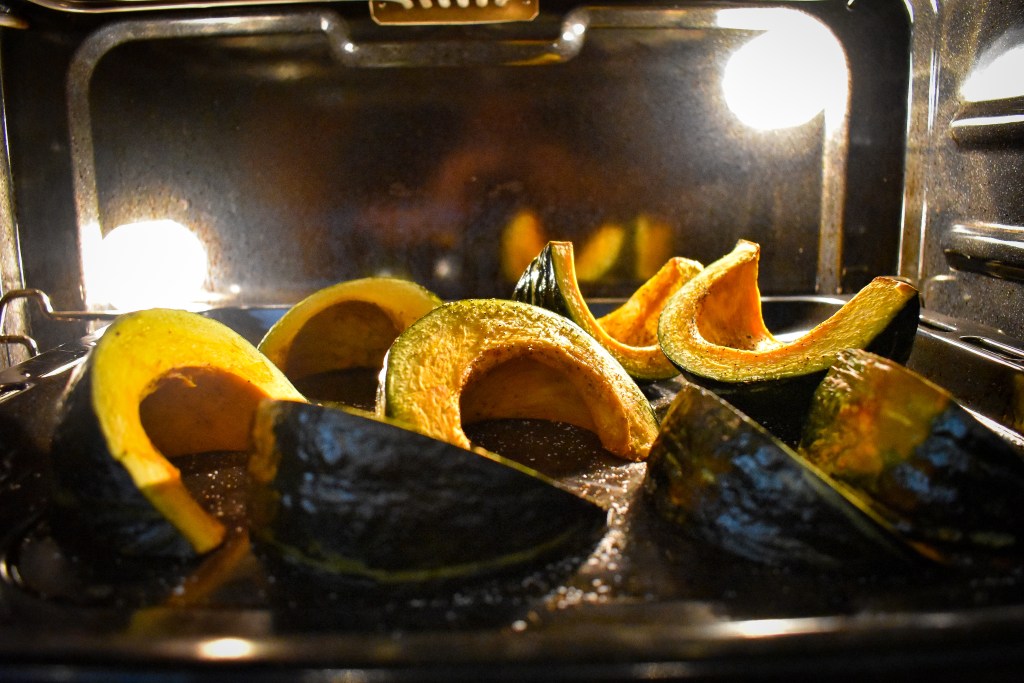 Spicy Roasted Kabocha Squash Soup