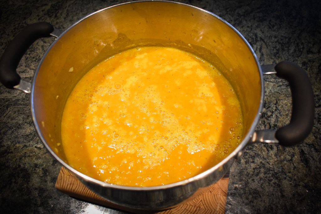 Spicy Roasted Kabocha Squash Soup