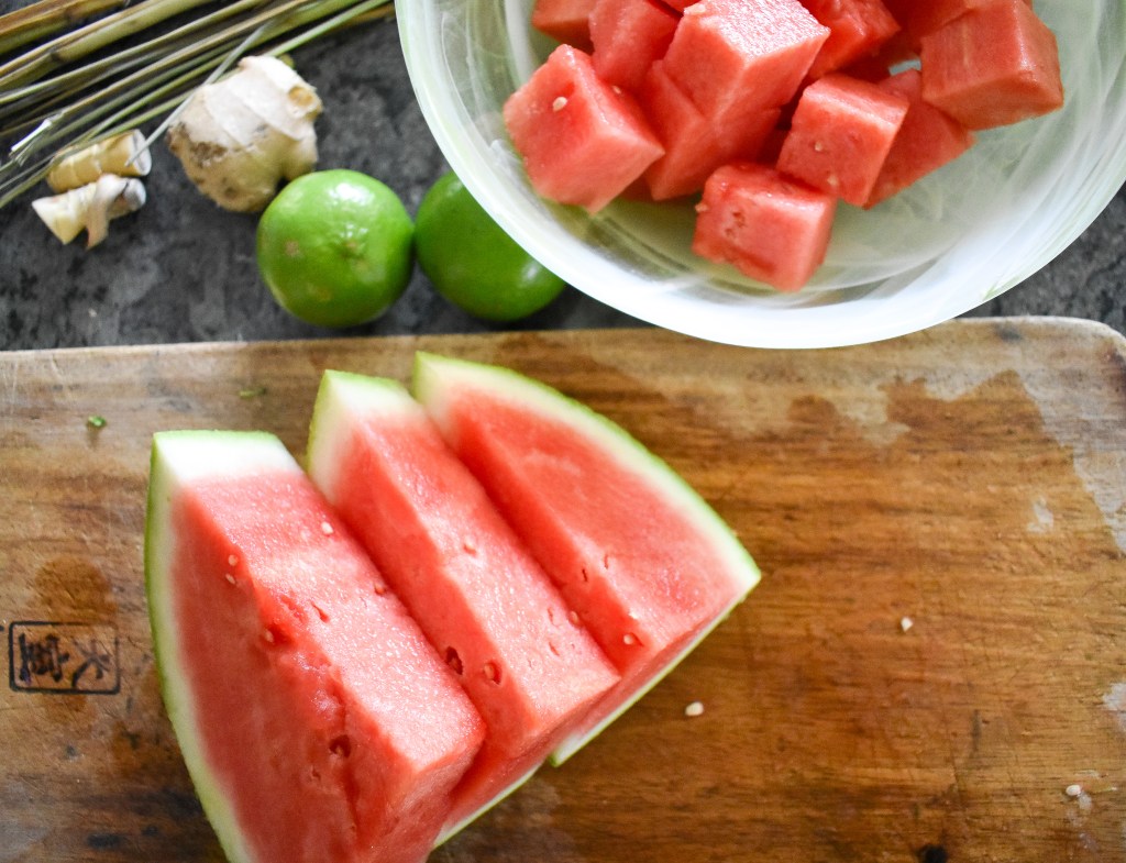 Watermelon Lemongrass Granita