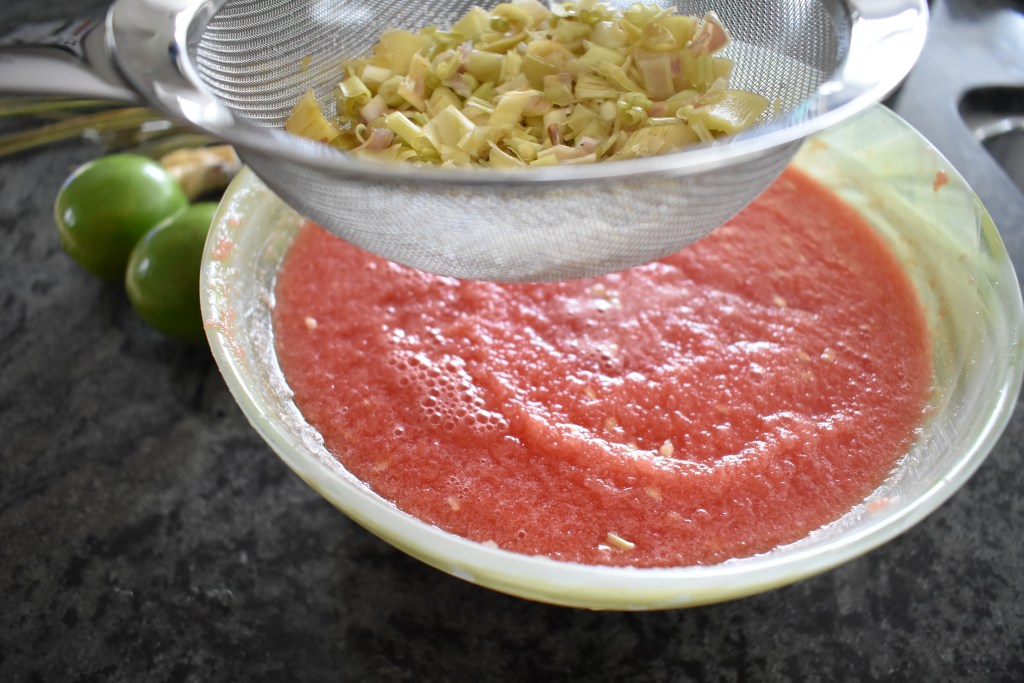 Watermelon Lemongrass Granita
