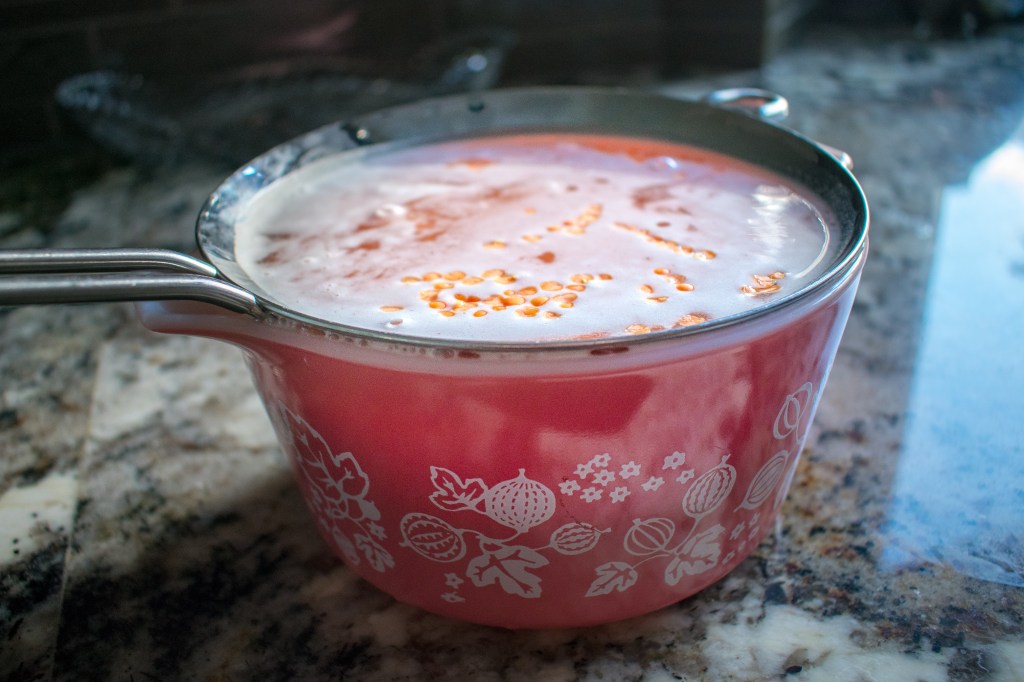 Lentil Egg Drop Soup