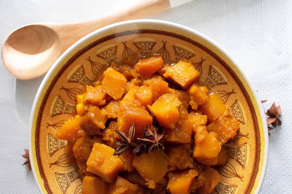Slow cooker Asian kabocha squash