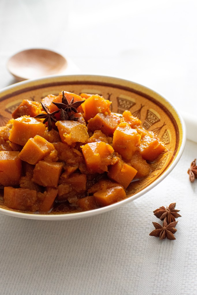 Slow cooker Asian kabocha squash